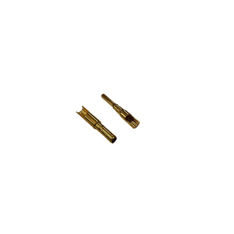 2mm Gold Bullet Connector Set (Easy Solder) – 1 Pair