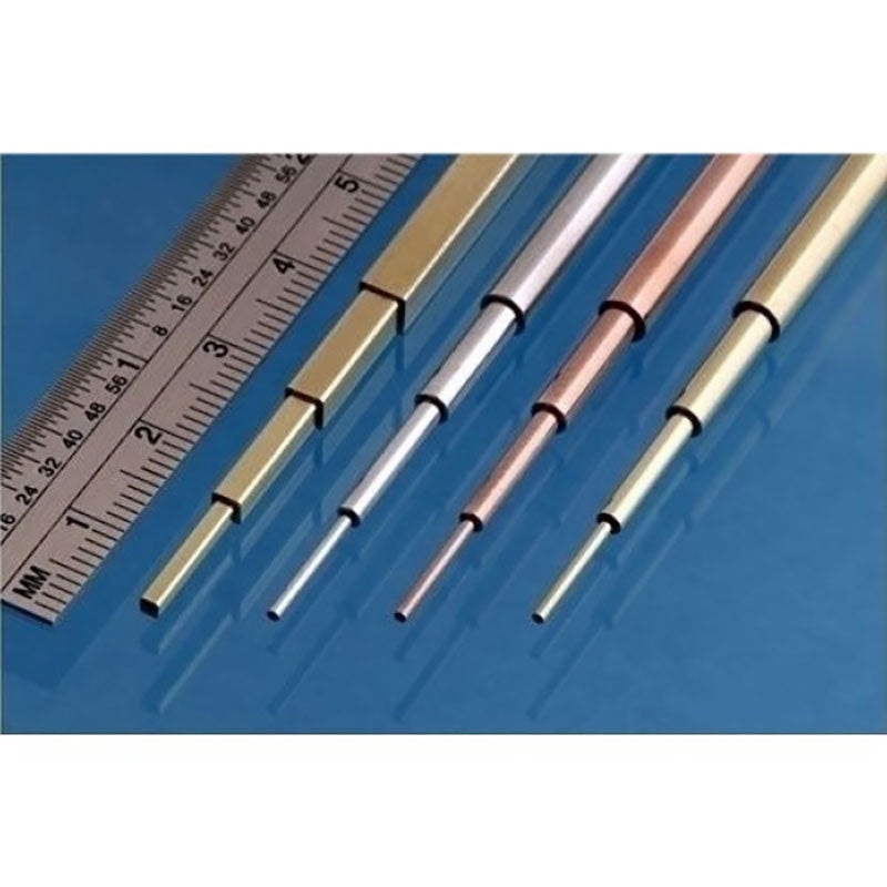 Albion Alloys 0.4×0.2mm Brass Microtube (3 Pack) MBT04
