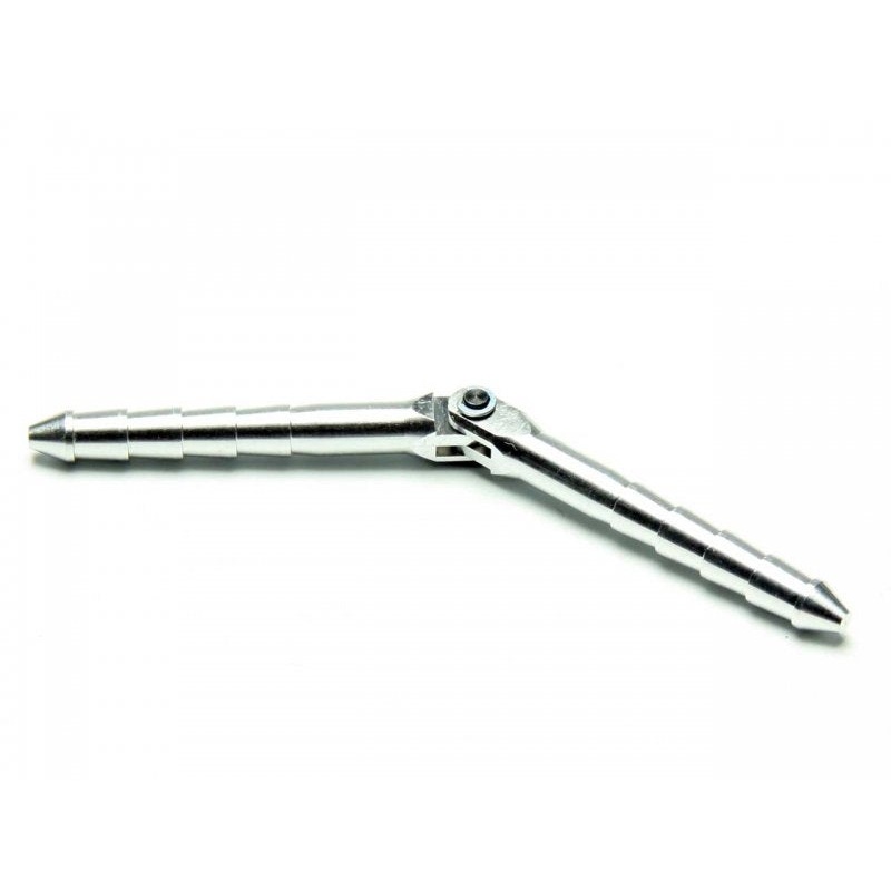 Aluminium Round Pin Hinge 3mm x 50mm / 6pcs