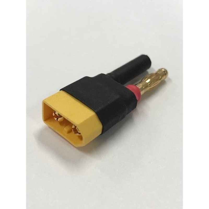 Electriflyer XT60 Male – HXT/4mm Bullets Compact Adapter 20555EF