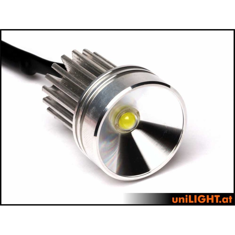 Unilight 26mm Ultra-Power-Spotlight, 8Wx2, T-FUSE White SPOT26F-080×2
