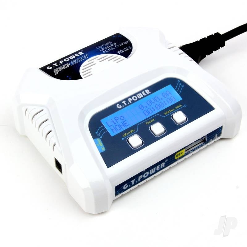 PD606 500W AC/DC 6A Charger (UK) FROM GT POWER GTP0146 Stock Take Clearance
