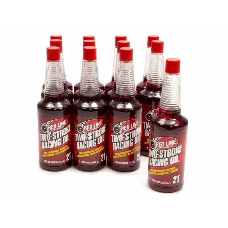 Redline Two Stroke Racing Oil 16oz 473ml Bottle Red Line 40603