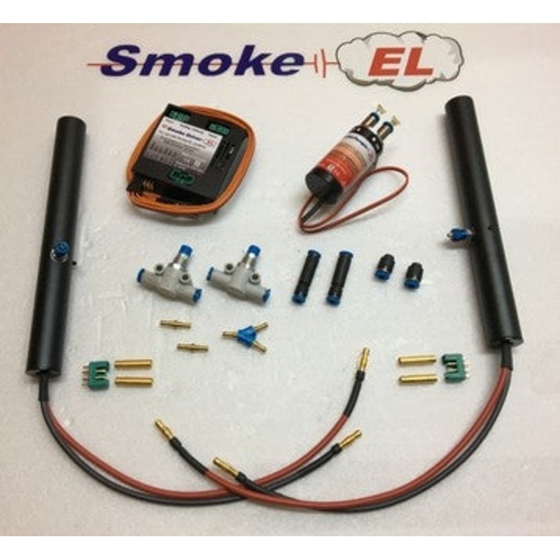 Smoke EL G-Force Duo Electric 12S – 14s Twin Smoke Generating System Ideal For Wing Tip Fitment