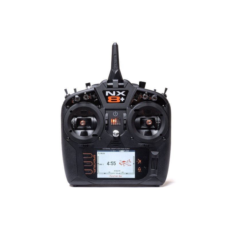 Spektrum NX8+ 20-Channel DSMX Transmitter Only SPMR8210EU