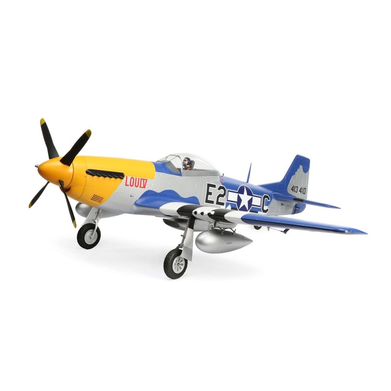 E-Flite P-51D Mustang 1.5m BNF Basic With Smart EFL01250