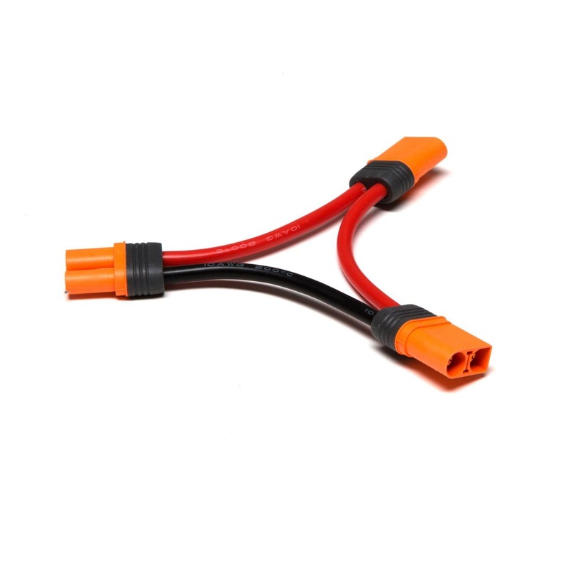 Spektrum IC5 Battery Series Harness 4 / 100mm  10 AWG SPMXCA506