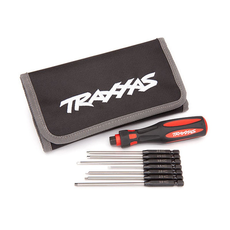 Traxxas 7pc Metric Speed Bit Straight & Ball-end Hex Driver Master Set TRX8711