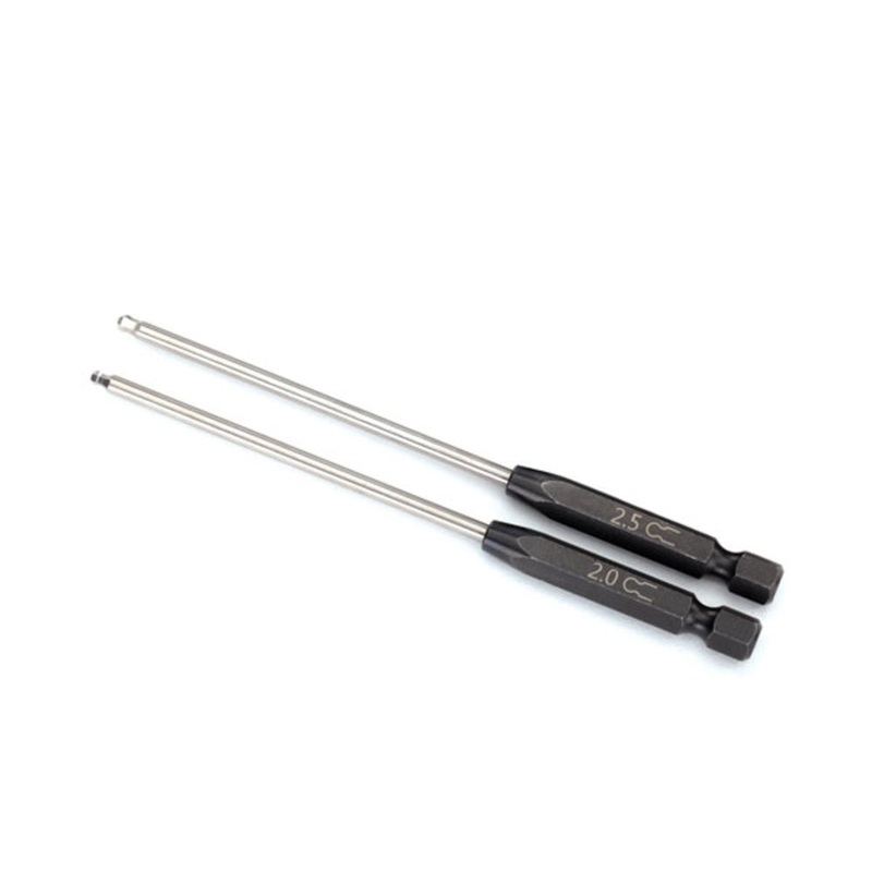 Traxxas Speed Bit Set hex driver 2-piece ball-end (2.0mm 2.5mm) 1/4in drive TRX8716