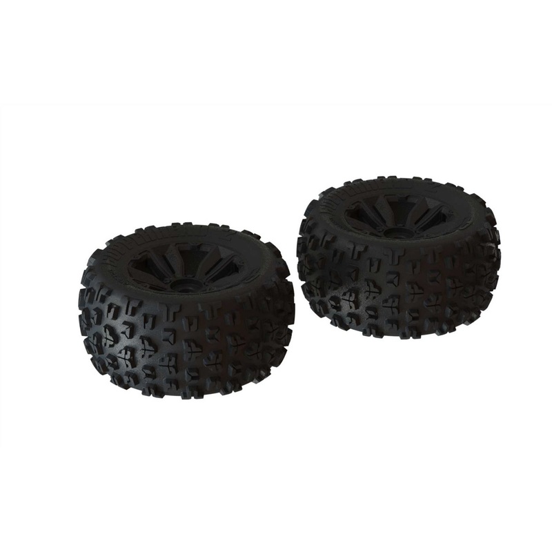 Arrma dBoots ‘Copperhead2 MT’ Tire Set Black – Pair ARA550059
