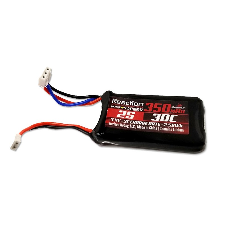 Dynamite Battery 7.4v 350mAh 2s LiPo DYNB0012