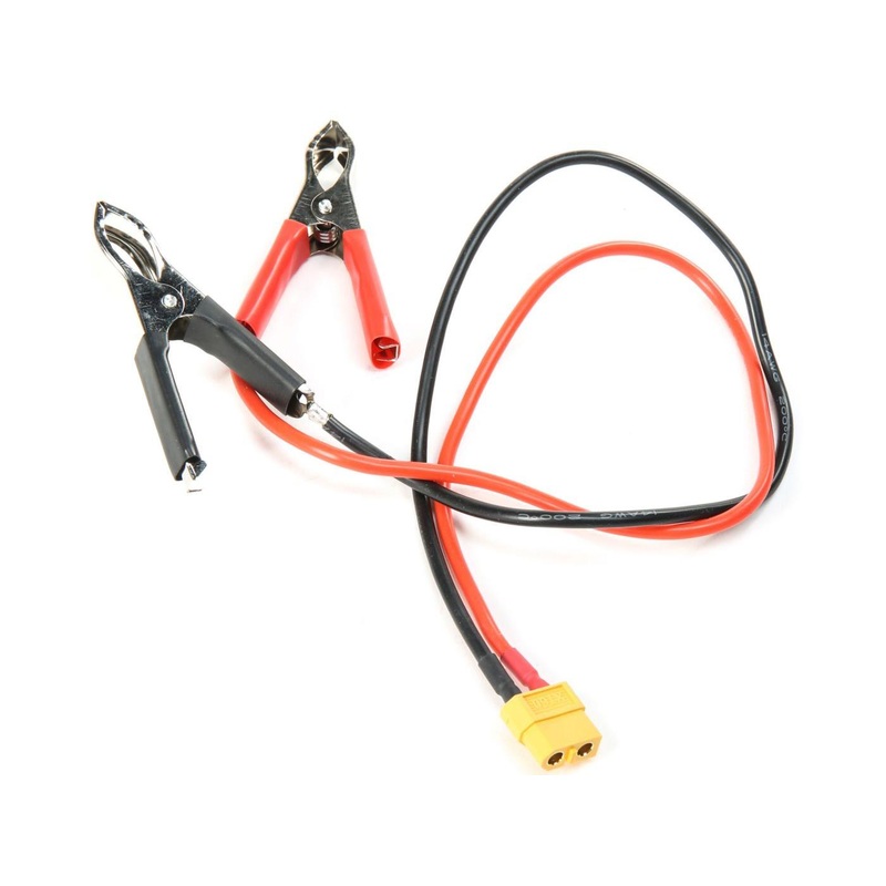 Dynamite DC Pwr Cord: Alligator – XT60 Battery Connector DYNC1108
