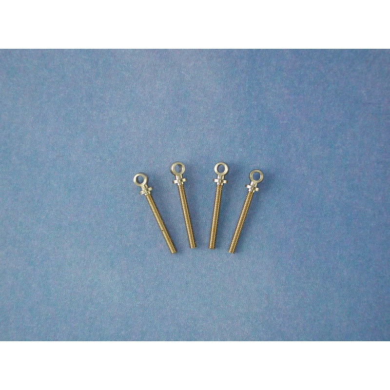 Radio Active Eyebolt M1.2 BallDia.:2.3mm Thread Length :12mm(Pk4) RMA66502