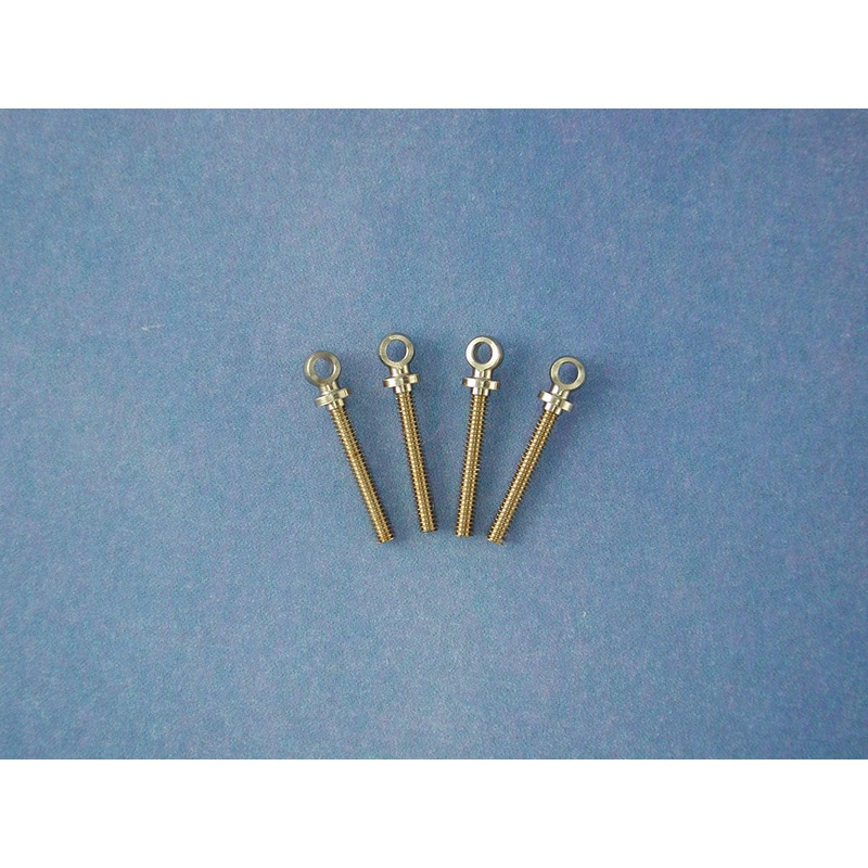 Radio Active Eyebolt M1.4 BallDia.:2.6mm Thread Length :12mm(Pk4) RMA66503