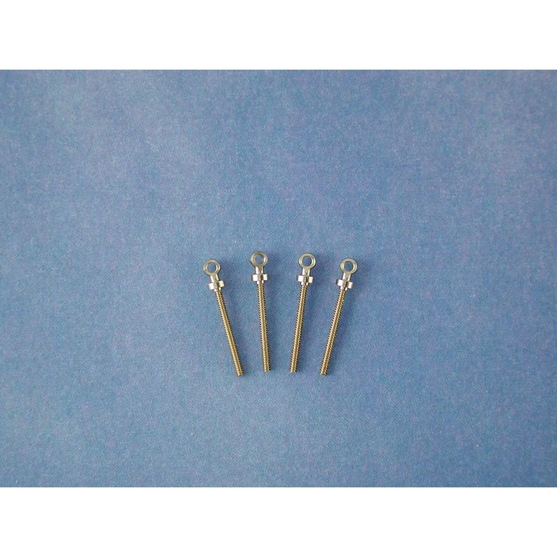 Radio Active Eyebolt M1 BallDia.:2mm Thread Length :12mm(Pk4) RMA66501