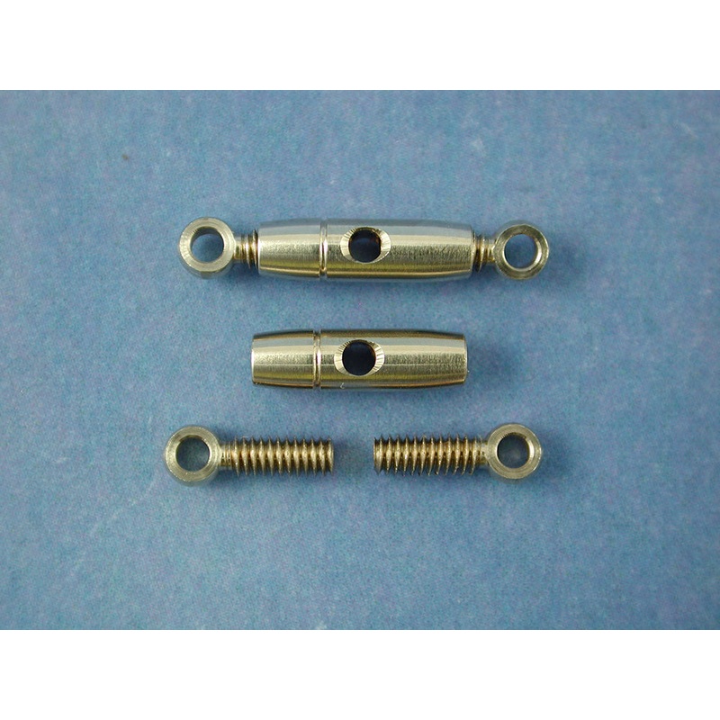 Radio Active Turnbuckle Pair, 3mm Eye, 10mm Ctr RMA645310