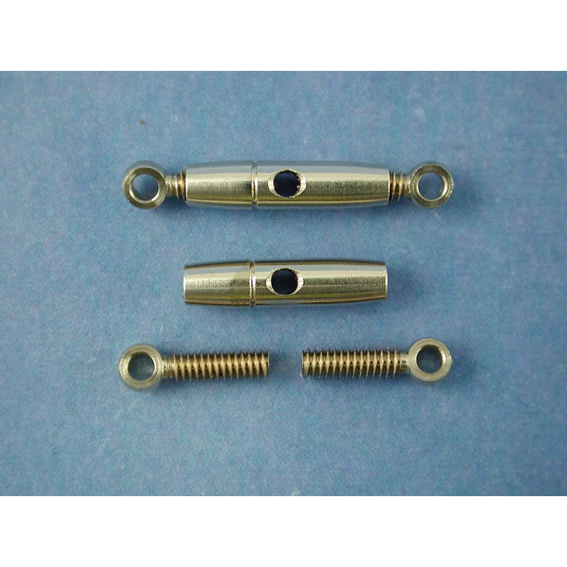 Radio Active Turnbuckle Pair, 3mm Eye, 12mm Ctr RMA645312