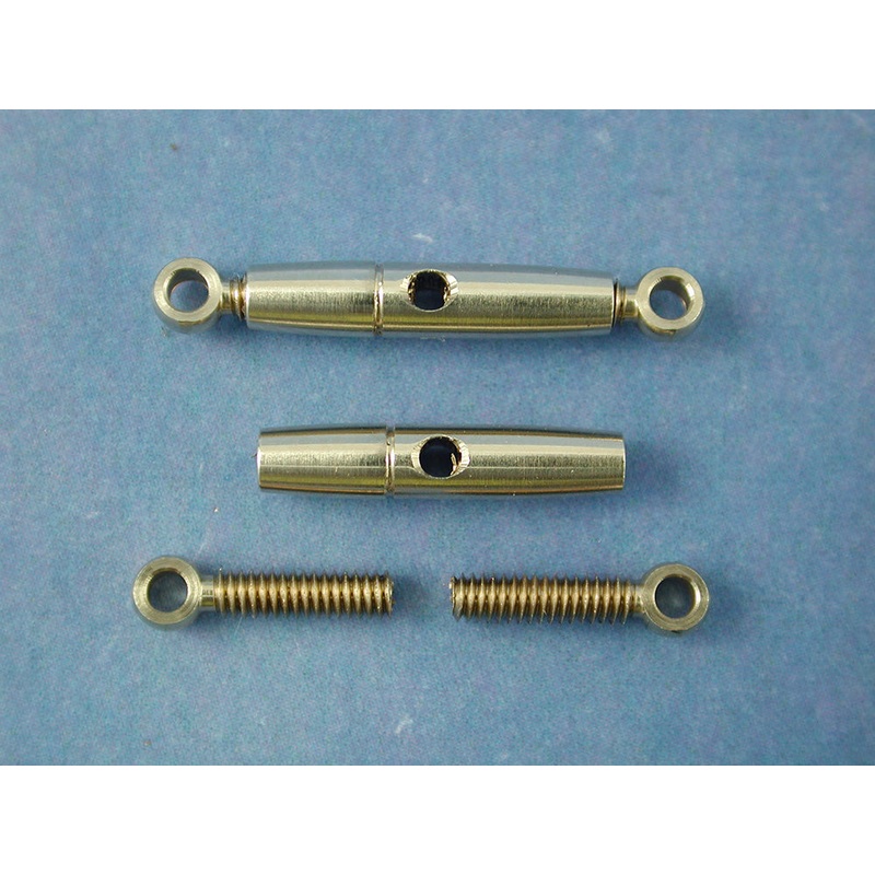Radio Active Turnbuckle Pair, 3mm Eye, 14mm Ctr RMA645314