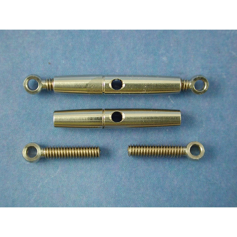 Radio Active Turnbuckle Pair, 3mm Eye, 18mm Ctr RMA645318