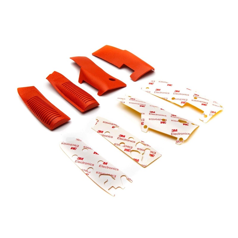 Spektrum Orange Grip Set w/ Tape: DX9 SPMA9608