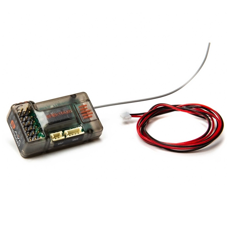 Spektrum SR6100AT DSMR 6-Channel AVC Telemetry Receiver SPMSR6100AT