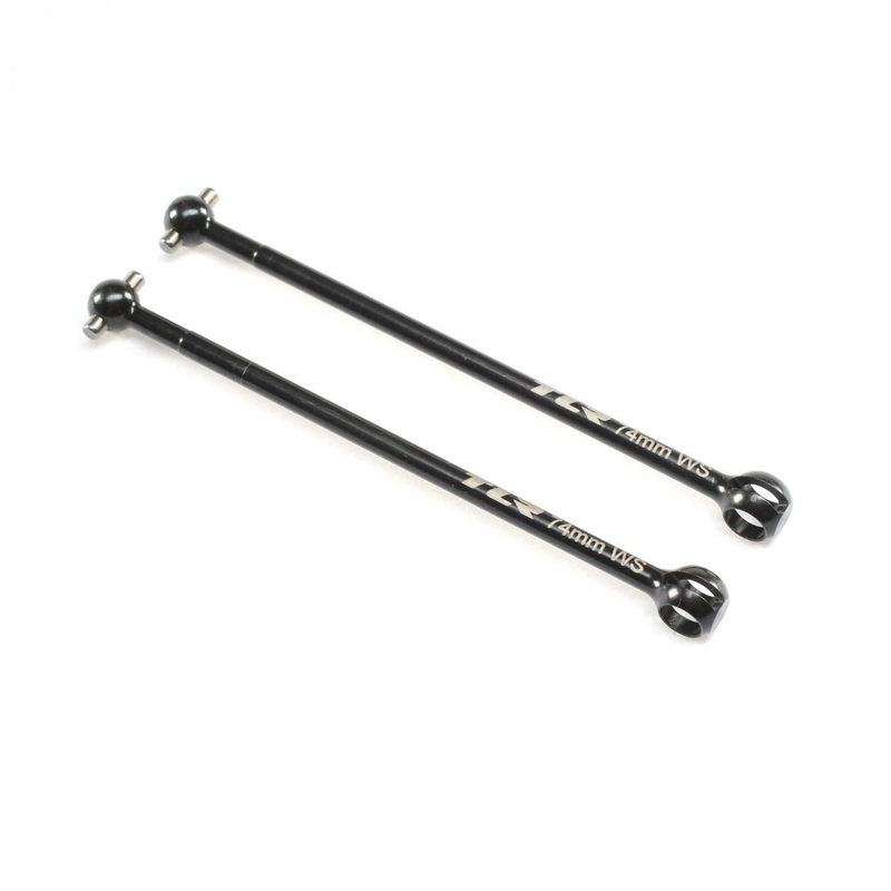 TLR CVA Driveshaft Bones, 74mm (2): 22X TLR232104