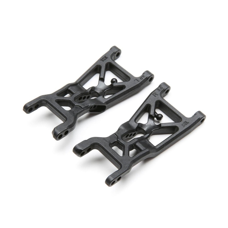 TLR Front Arm Set, Stiffezel: 22 5.0 TLR234095