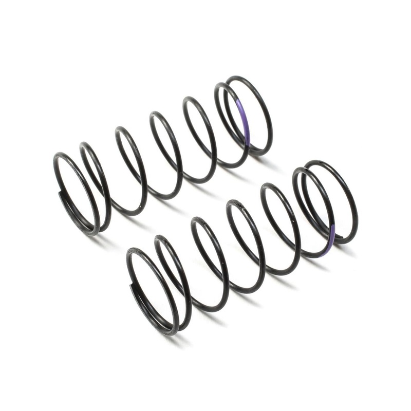 TLR Purple Front Springs, Low Frequency, 12mm (2) TLR233051