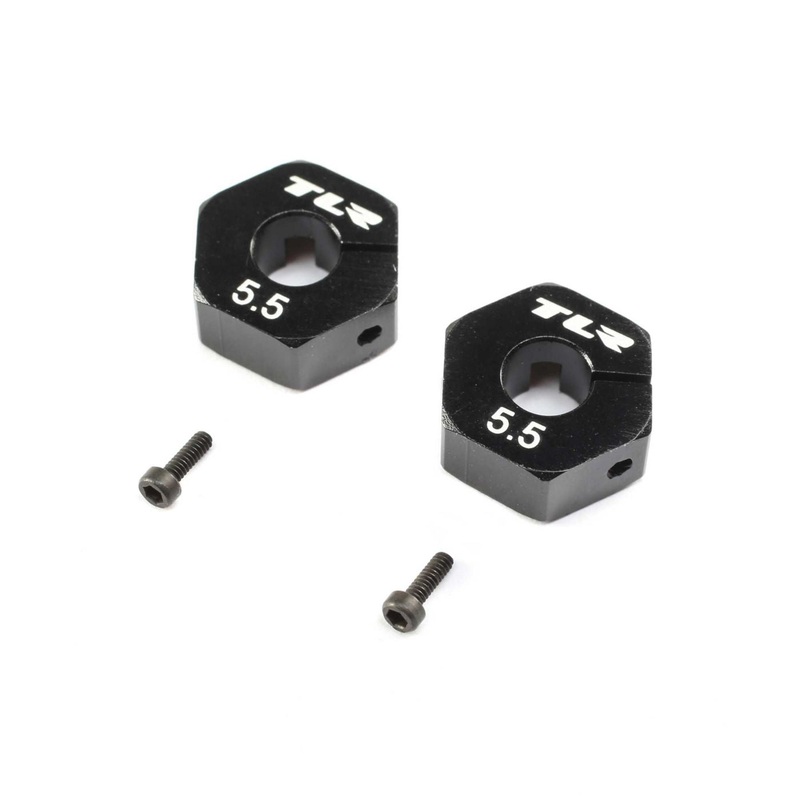 TLR Wheel Hex, 12mm x 5.5mm (2) TLR232114