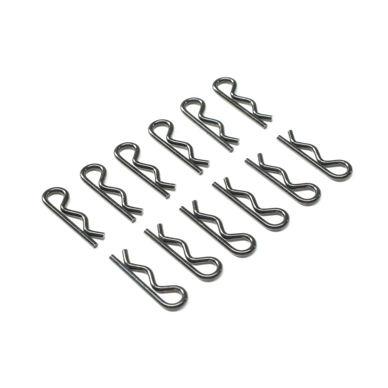 TLR Body Clips, Small (12) TLR245007