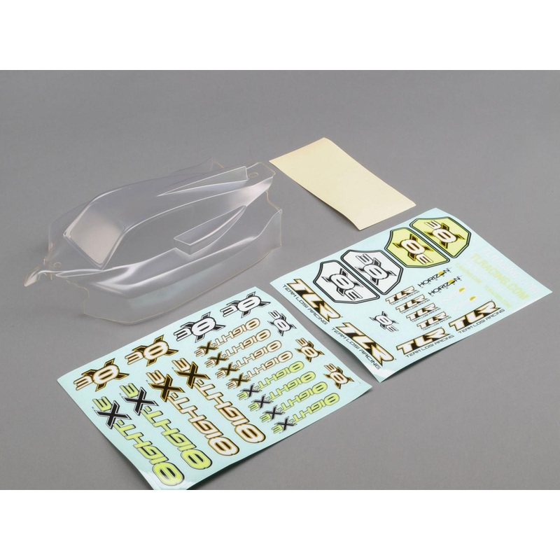 TLR Body w/Decals: 8XE TLR240014