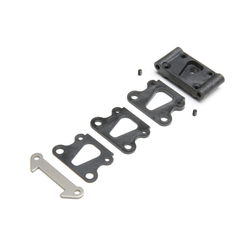 TLR Front Pivot, w/Brace & Kick Shims: All 22 TLR234109