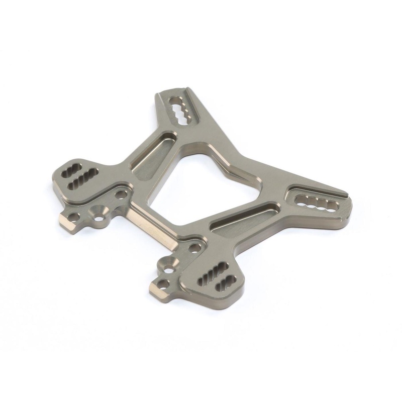 TLR Front Shock Tower, Aluminum: 8XE TLR244060