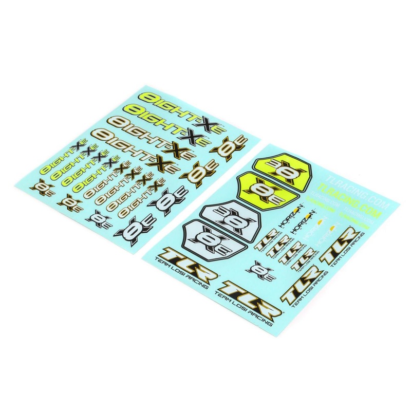 TLR Logo Sheet: 8XE TLR249005