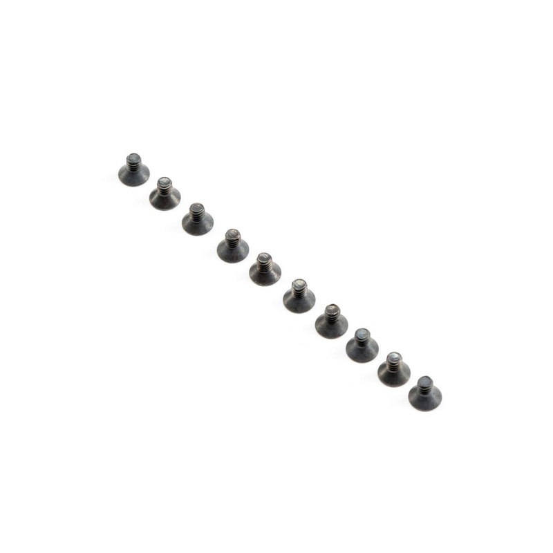TLR M2.5 x 4mm FH Screws (10) TLR245018