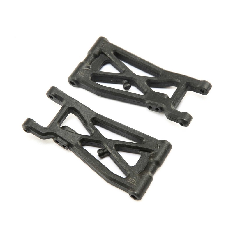 TLR Rear Arm Set, Stiffezel: 22X-4 TLR234115