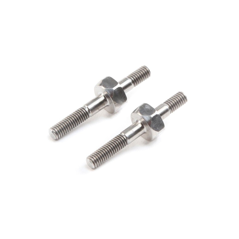TLR Shock Standoff, Carbon Tower, Titanium (2): 22 5.0 TLR336010