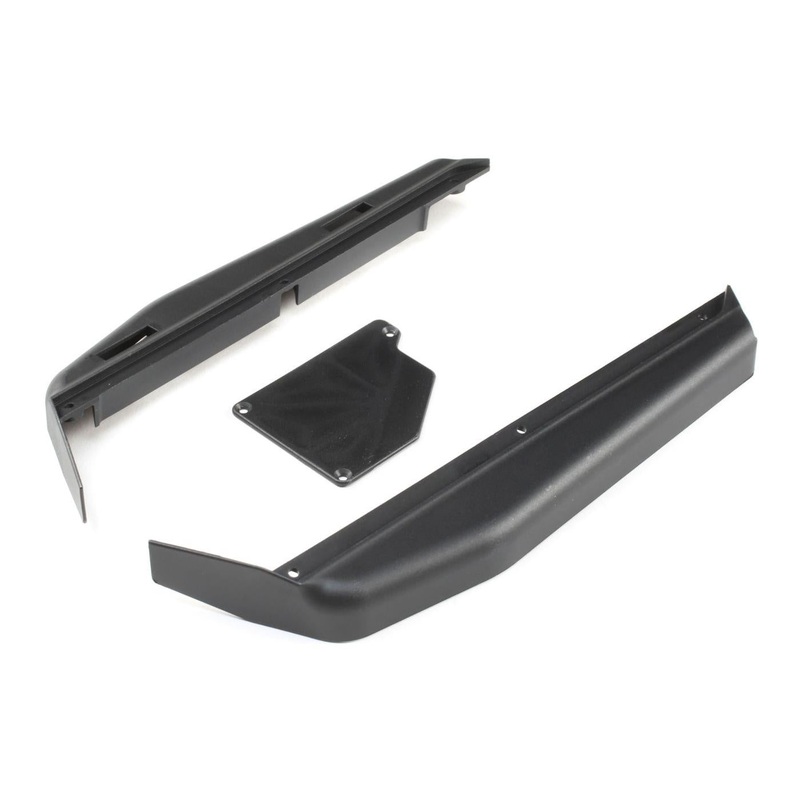 TLR Side Guards, ESC Mount: 8XE TLR241056