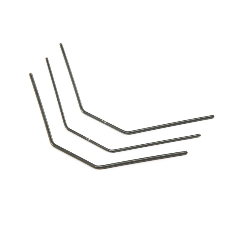 TLR Sway Bar Set, 1.6/1.8/2.0mm (3): 22X-4 TLR234126
