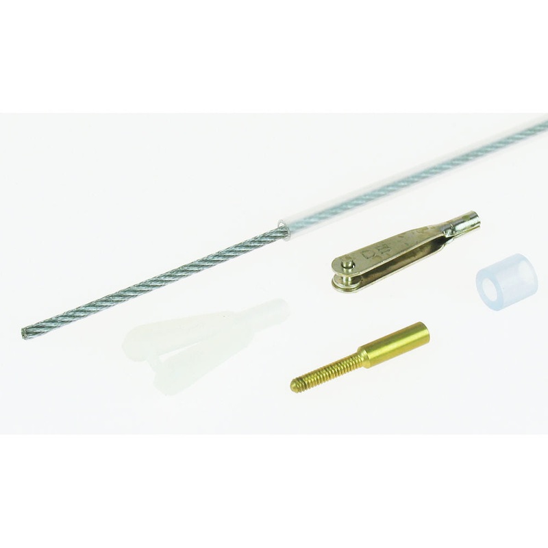 Dubro 36in Snake & Quicklinks (Bowden Cable) (1) DUB343