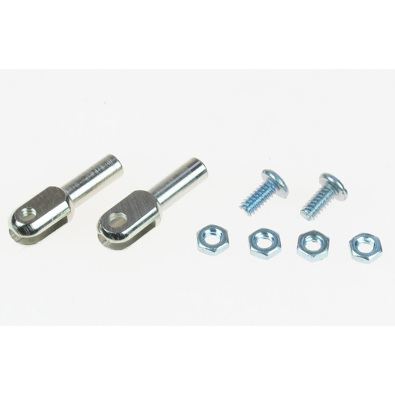 Dubro 4-40 Steel Rod Ends (2pcs) DUB302