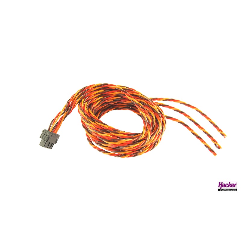 EWC9 fuselage cable with open ends length 200cm (47.24in) A85115