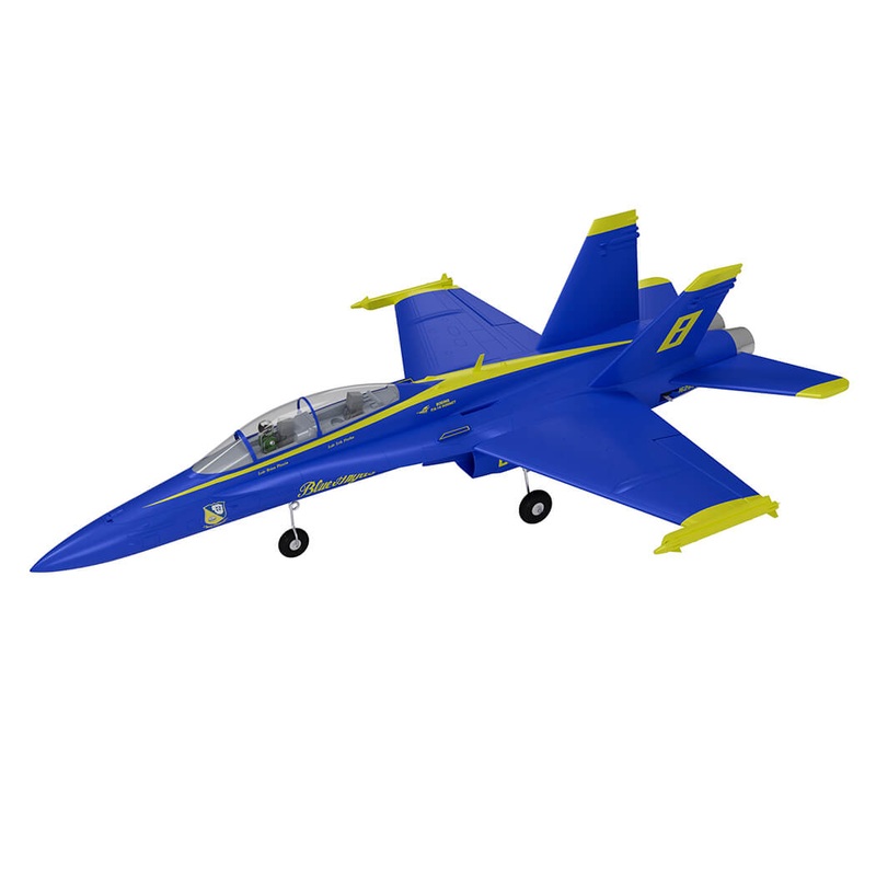 XFLY Twin 40mm F-18 EDF 705mm Jet XF119P-B Blue