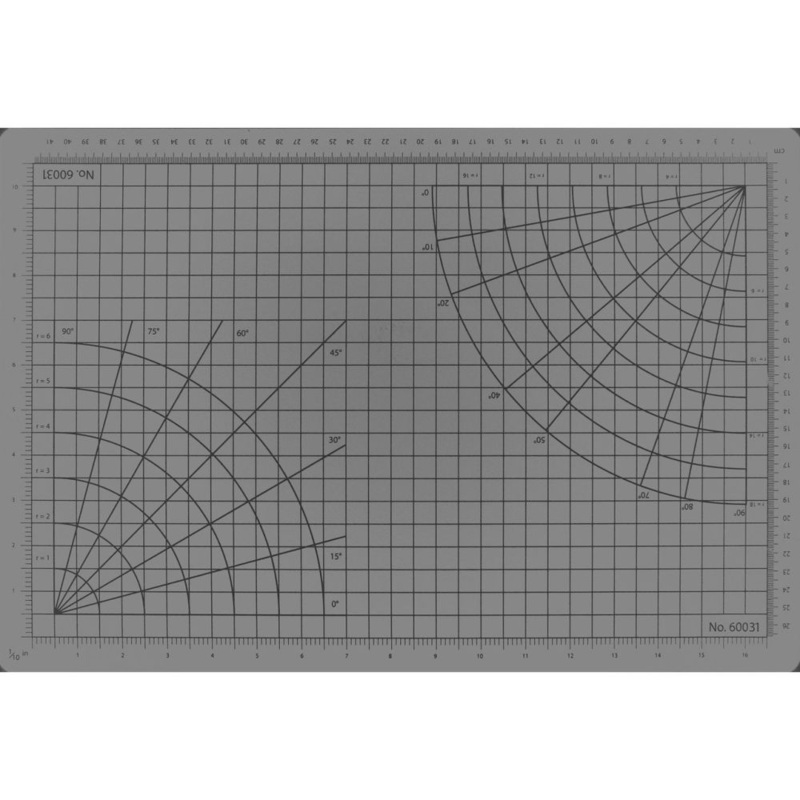 Excel 12x18in Self-Healing Cutting Mat, Clear (Bulk) EXL60031