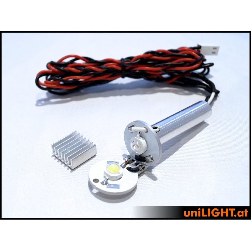 UniLight Glass Dual Navigation + Strobe Light, 12Wx2 – Green-White