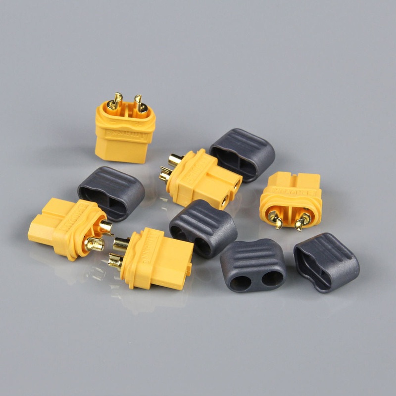 Amass XT60 Female with Cap End (Battery End) (5pcs) from Radient RDNAC010032