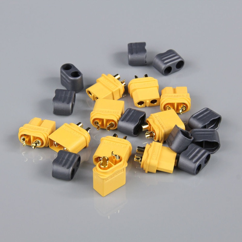 Amass XT60 Pairs with Cap End (5pcs) from Radient RDNAC010030