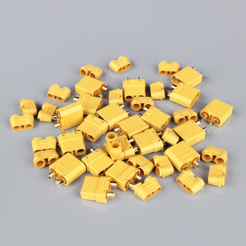 Radient XT90 Pairs with Cap End Amass (10pcs) RDNAC010042