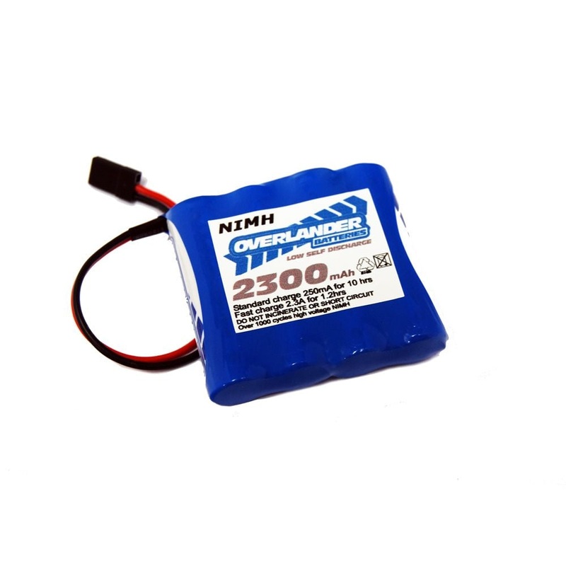 Overlander LSD AA 2300mAh 4.8V Flat NiMH Battery – 2380