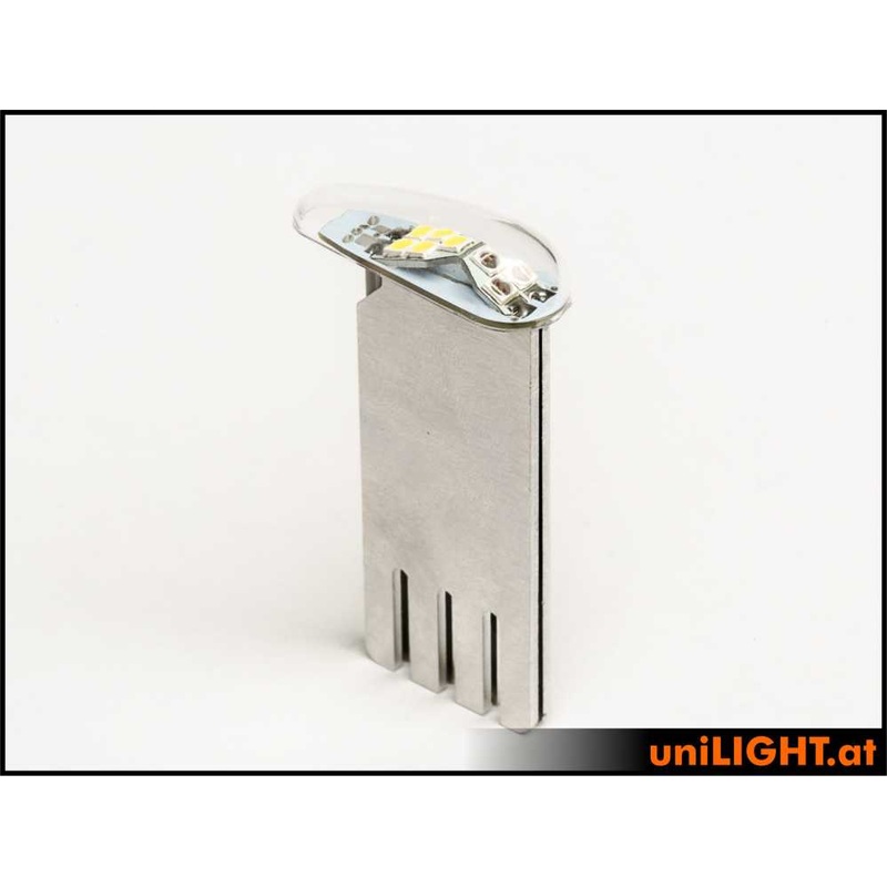 UniLight 12mm Dual Navigation + Strobe Light, 19Wx2, T-Fuse – Green-White